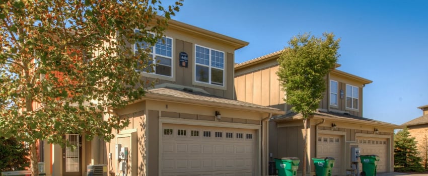 Exterior of apartment in Bloomington